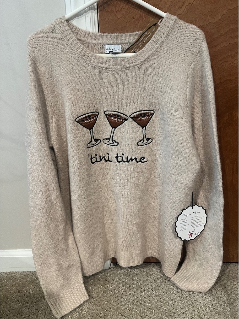 Boutique Martini “Tini Time” Sweater
